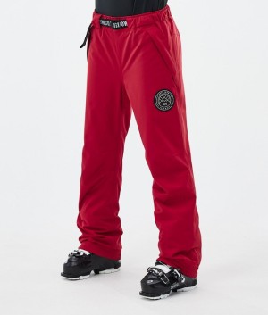 Women Dope Blizzard W Ski Pants Deep Red | EFBNWZI-28