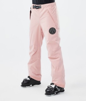 Women Dope Blizzard W Ski Pants Pink | MWSEFRP-98