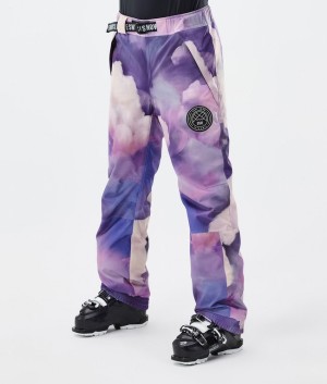 Women Dope Blizzard W Ski Pants Purple | YUZDFQJ-71