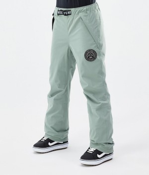 Women Dope Blizzard W Snowboard Pants Green | KWVFTZA-82