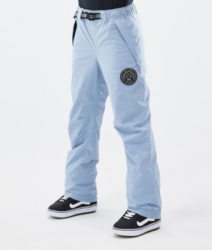 Women Dope Blizzard W Snowboard Pants Light Blue | NCMFKYI-49