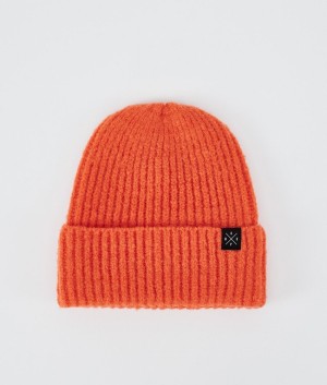 Women Dope Chunky 2022 Beanie Orange | FGZXUOB-98