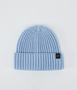 Women Dope Chunky Beanie Light Blue | CLQBGKO-80