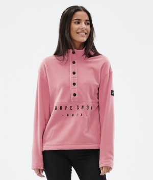 Women Dope Comfy W Fleece Pink | MSGUEAI-73