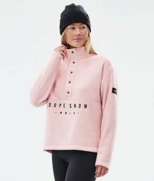 Women Dope Comfy W Fleece Pink | UPDFWTB-98