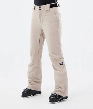 Women Dope Con W 2022 Ski Pants Brown | LWFAJQN-23