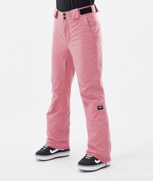 Women Dope Con W 2022 Snowboard Pants Pink | RGVDMEW-95