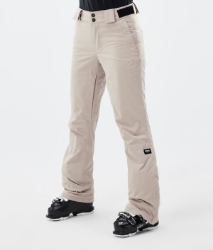 Women Dope Con W Ski Pants Brown | RMEJQNX-19