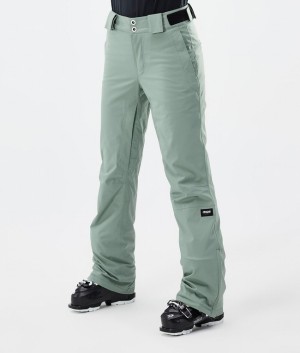 Women Dope Con W Ski Pants Green | YVWLCDT-16