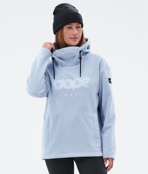 Women Dope Cozy II W Fleece Light Blue | TPOERQU-19