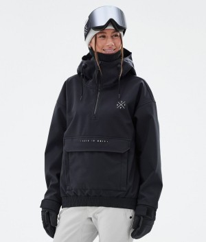 Women Dope Cyclone W Ski Jackets Black | HYMFQXO-79