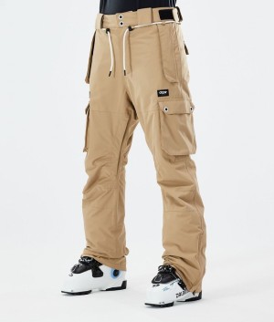 Women Dope Iconic W 2021 Ski Pants Khaki | EALPZYH-37