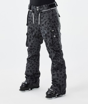 Women Dope Iconic W Ski Pants Black | CPTMKJN-71