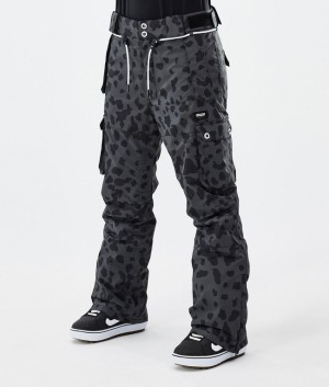 Women Dope Iconic W Snowboard Pants Black | SVBMEHA-64