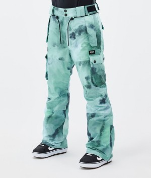 Women Dope Iconic W Snowboard Pants Green | VEFWZND-57