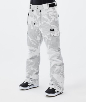 Women Dope Iconic W Snowboard Pants Grey / Camo | TYMXCZD-50