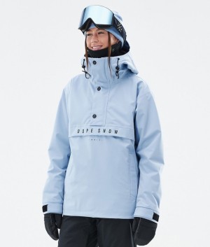 Women Dope Legacy W Ski Jackets Light Blue | QCTAZPM-15