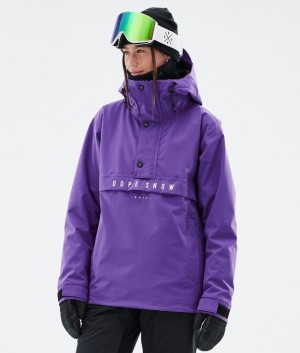 Women Dope Legacy W Snowboard Jackets Purple | COAVIXU-70