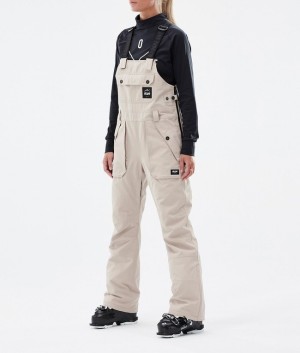 Women Dope Notorious B.I.B W 2022 Ski Pants Brown | KMNZOGD-87