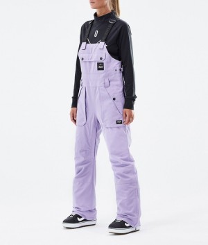 Women Dope Notorious B.I.B W 2022 Snowboard Pants Purple | KOHDQVM-92