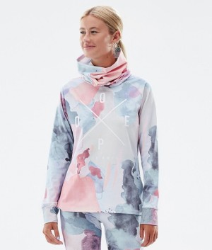 Women Dope Snuggle W 2022 Base Layer White / Pink | NHDGVSR-52