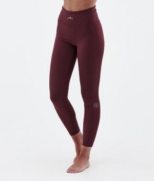 Women Dope Snuggle W Base Layer Burgundy | WKBPQUS-14