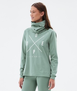 Women Dope Snuggle W Base Layer Green | KXCMBJT-32