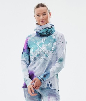 Women Dope Snuggle W Base Layer Green / Purple | HKQOYUJ-80