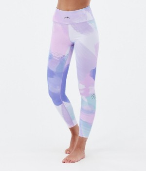 Women Dope Snuggle W Base Layer Pink / Blue | MCRWJXK-27