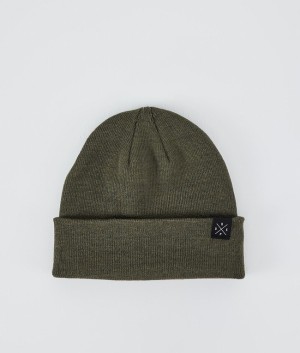 Women Dope Solitude 2022 Beanie Olive / Green | SKRCMOP-10