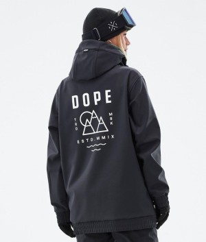 Women Dope Yeti W 2022 Snowboard Jackets Black | LFWRQUG-09