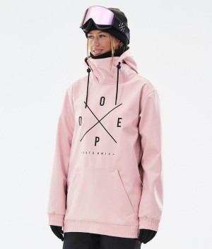 Women Dope Yeti W Snowboard Jackets Pink | TBFPJGA-92