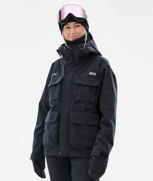 Women Dope Zenith W Snowboard Jackets Black | TZVYJGA-75