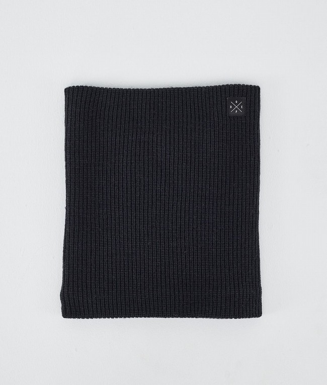 Men Dope 2X-Up Knitted Ski Masks Black | JRAZHOC-95