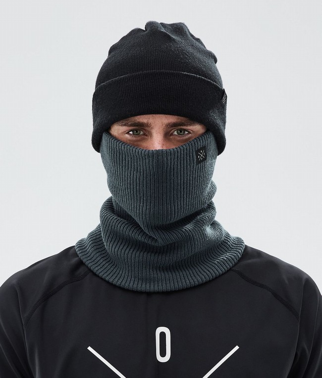 Men Dope 2X-Up Knitted Ski Masks Blue | XAPDVLF-31