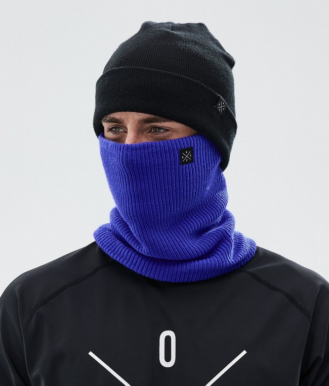 Men Dope 2X-Up Knitted Ski Masks Deep Blue | GWSREUY-84