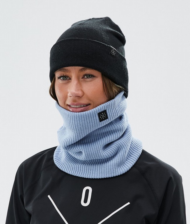 Men Dope 2X-Up Knitted Ski Masks Light Blue | YAJICSZ-16