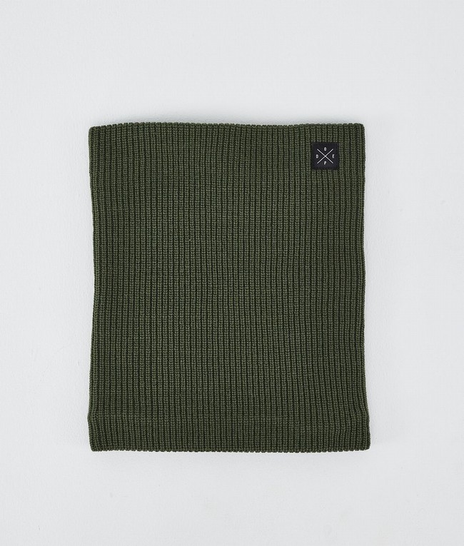 Men Dope 2X-Up Knitted Ski Masks Olive / Green | VUHPIWT-71