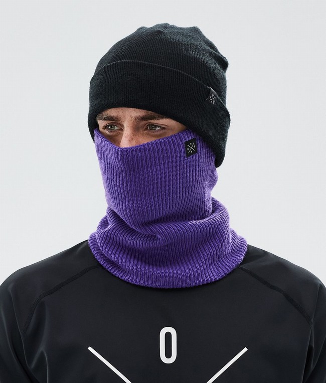 Men Dope 2X-Up Knitted Ski Masks Purple | ADWPZYM-81