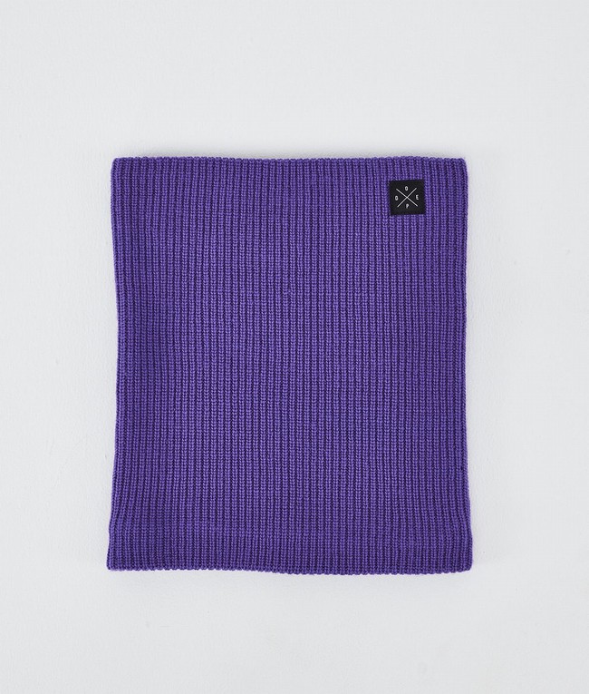 Men Dope 2X-Up Knitted Ski Masks Purple | ADWPZYM-81