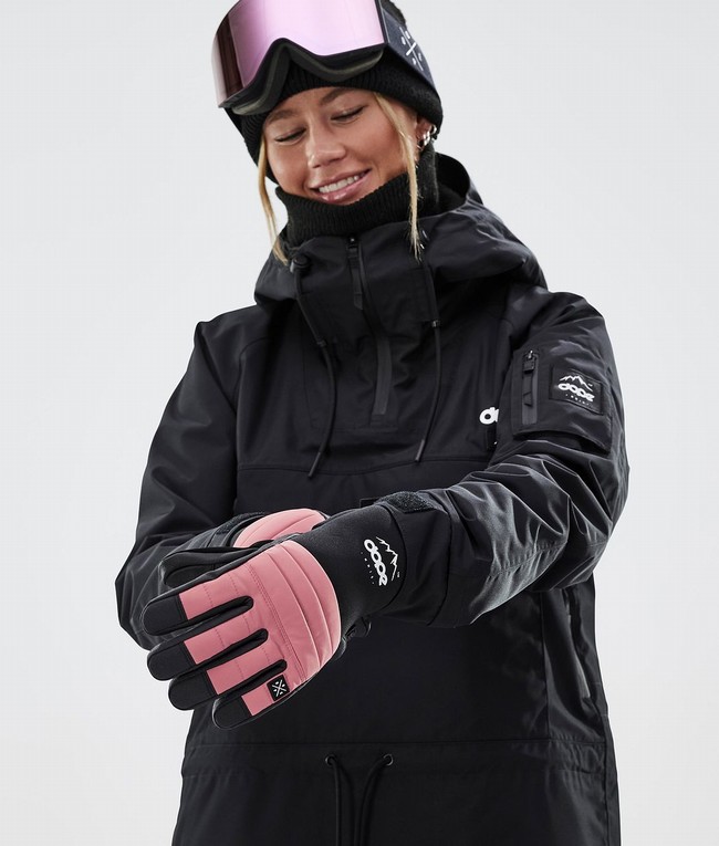 Men Dope Ace 2022 Snow Gloves Pink | RZOJWXC-89