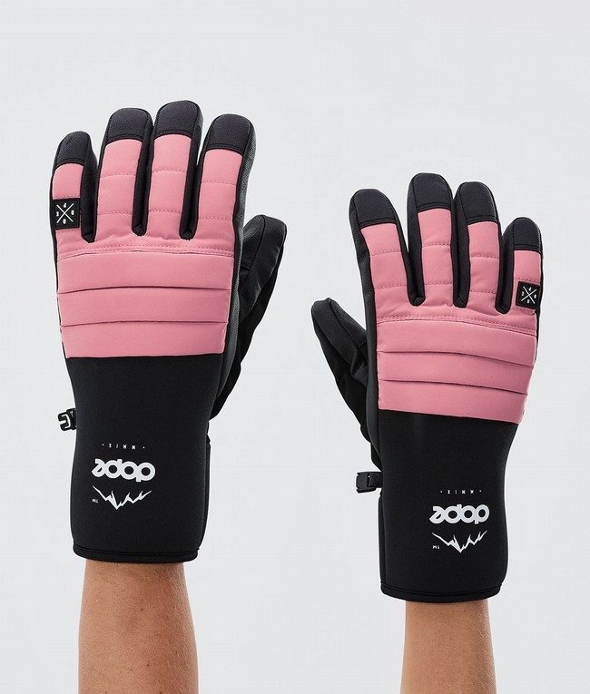 Men Dope Ace 2022 Snow Gloves Pink | RZOJWXC-89