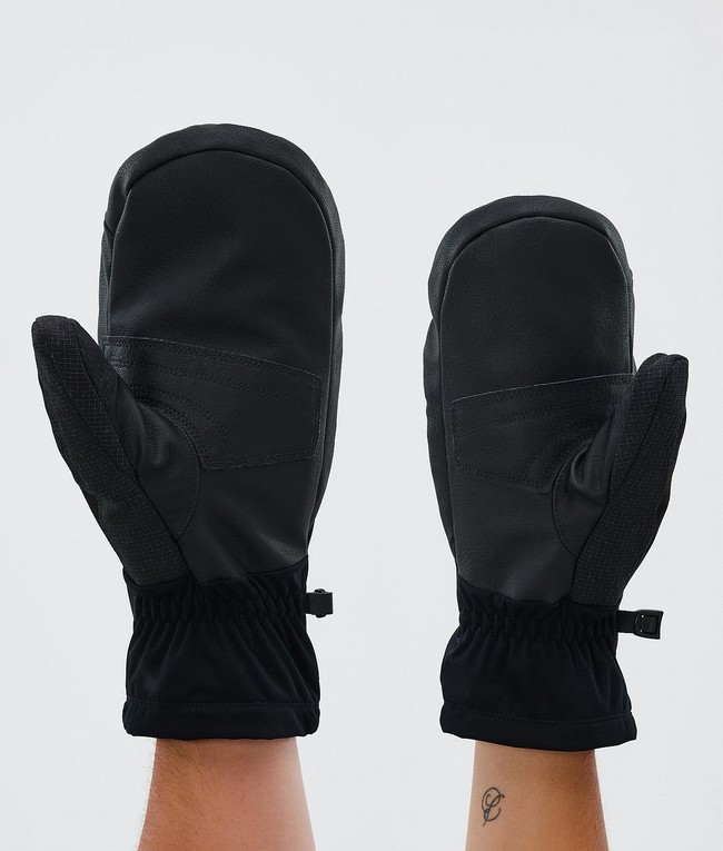 Men Dope Ace Snow Gloves Black | NJORKAE-18