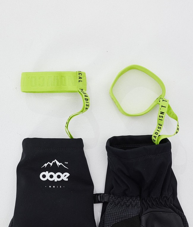 Men Dope Ace Snow Gloves Green | WVXMOJY-69