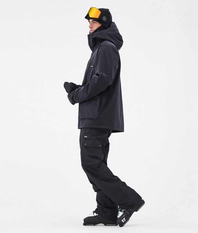 Men Dope Acme Ski Jackets Black | PNHAGOK-61