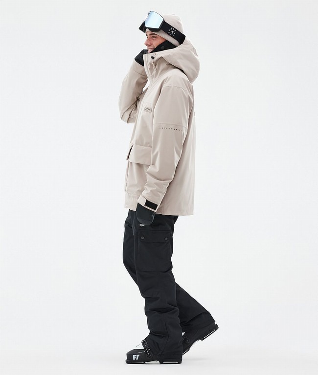 Men Dope Acme Ski Jackets Brown | AJDHCBF-18