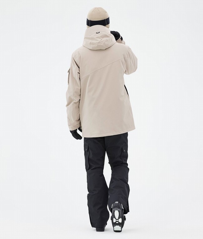 Men Dope Adept Ski Jackets Brown | FSTIHUL-90