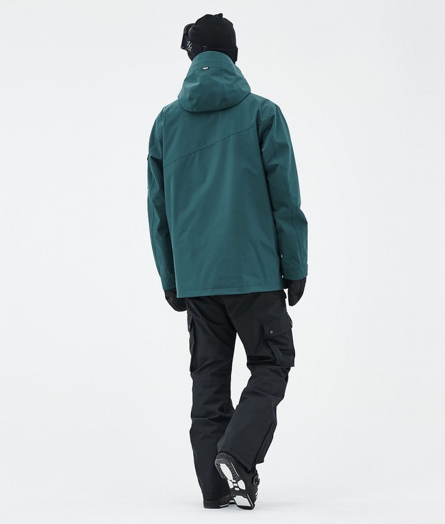 Men Dope Adept Ski Jackets Green | EZUTXKN-34