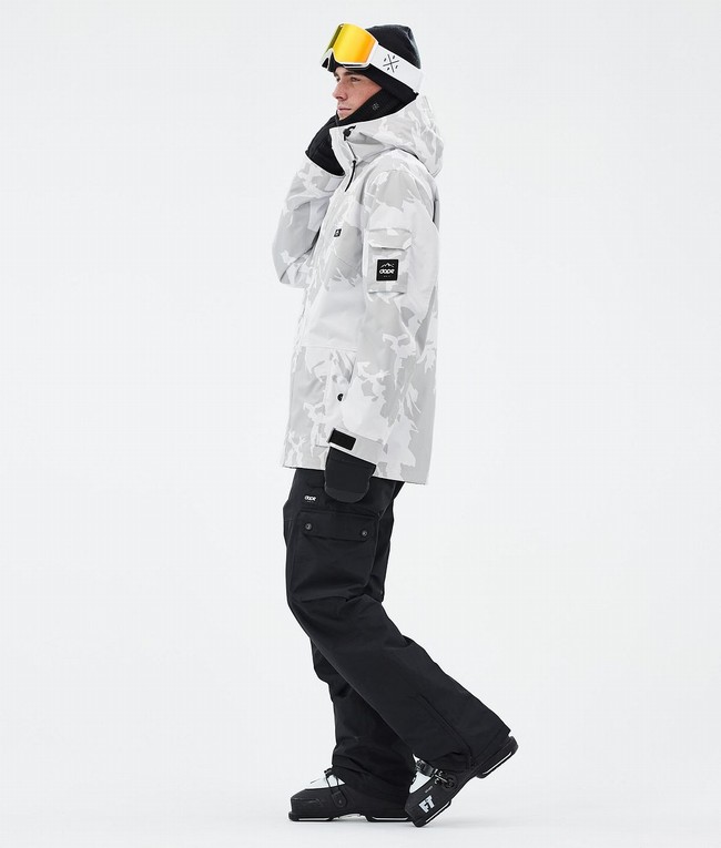 Men Dope Adept Ski Jackets Grey / Camo | MPYSCQX-72