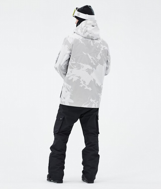 Men Dope Adept Ski Jackets Grey / Camo | MPYSCQX-72